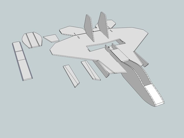 FT-22 raptor model