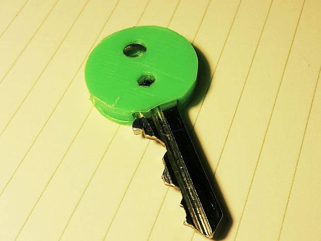 Embedded key cap/cover