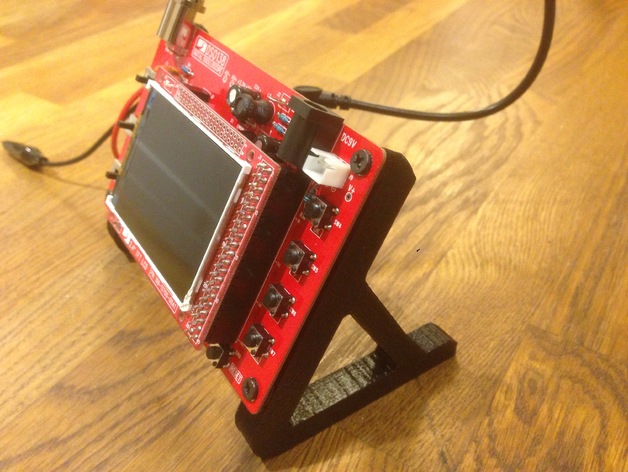 Simple stand for DSO138 oscilloscope