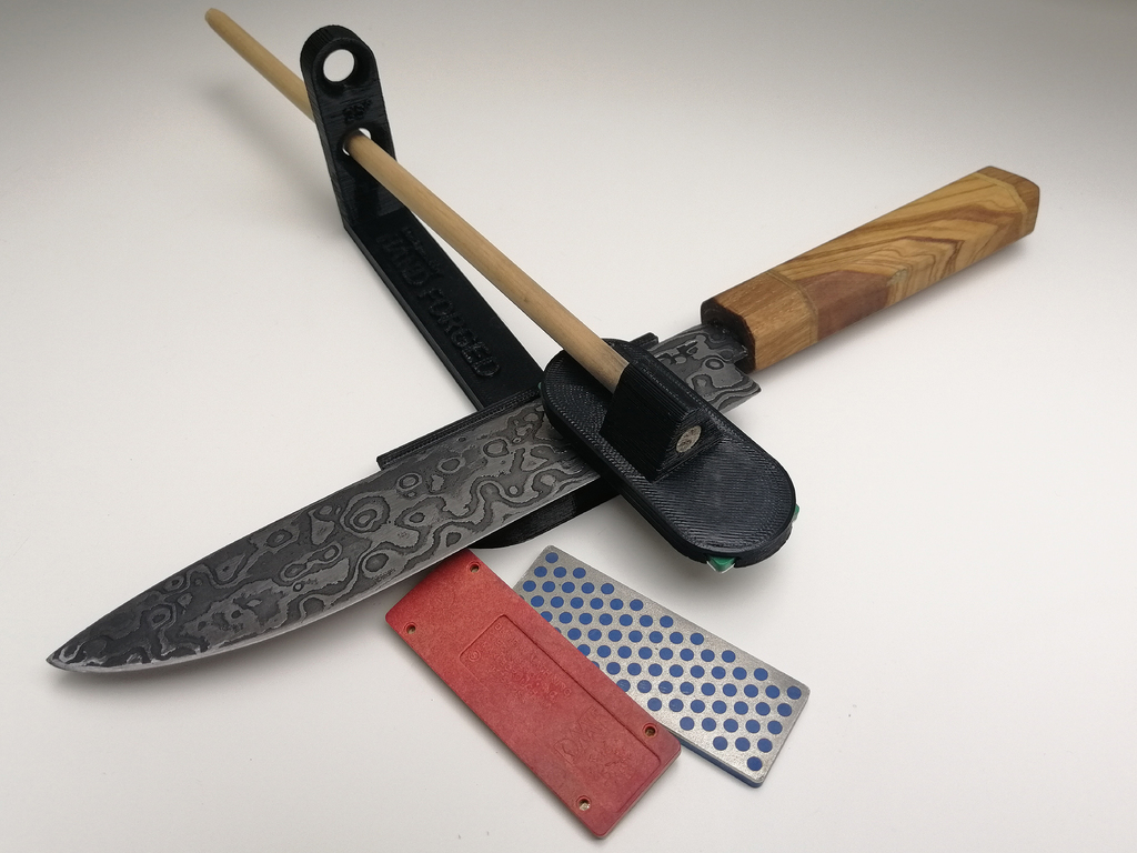 Knife sharpener for DMT Mini Diamond Whetstone
