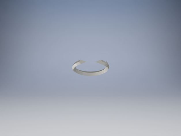 Layered open top ring