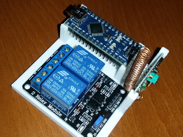 arduino nano box to RF433 relay