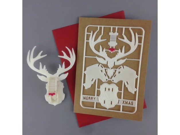 Christmas Reindeer Card Kit