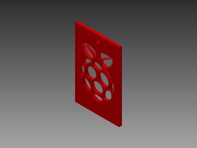 Raspberry Pi Logo Ornament