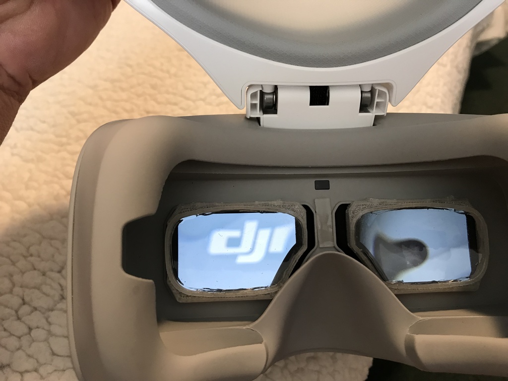 Lense holders for DJI Goggles REMIX