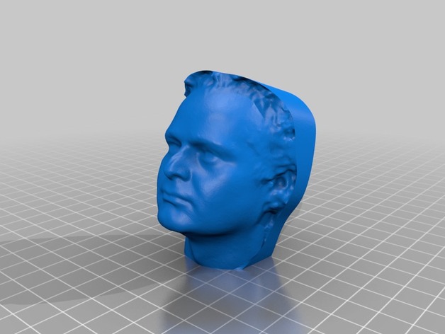 My MakerBot 3D Portrait from Dec 17, 2012