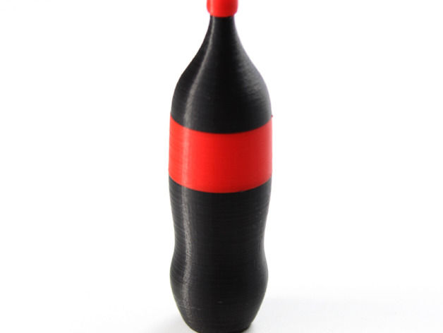 Coca cola bottle multicolor