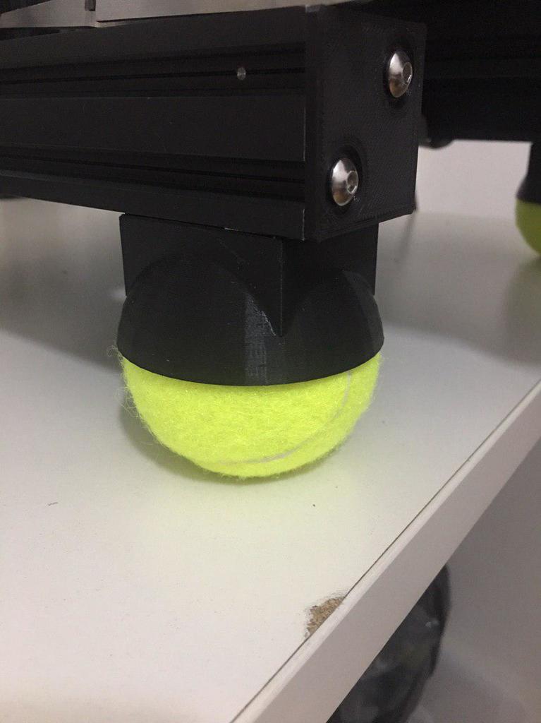 Ender 3 Tennis Ball Damper Feet V-Slot