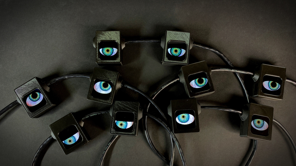 Spooky Arduino Eyes Halloween Decoration