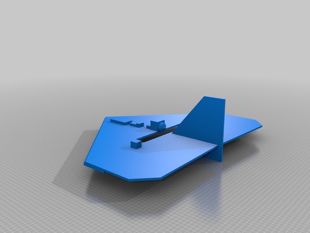 Delta Wing Plane RC Foam Build # 1