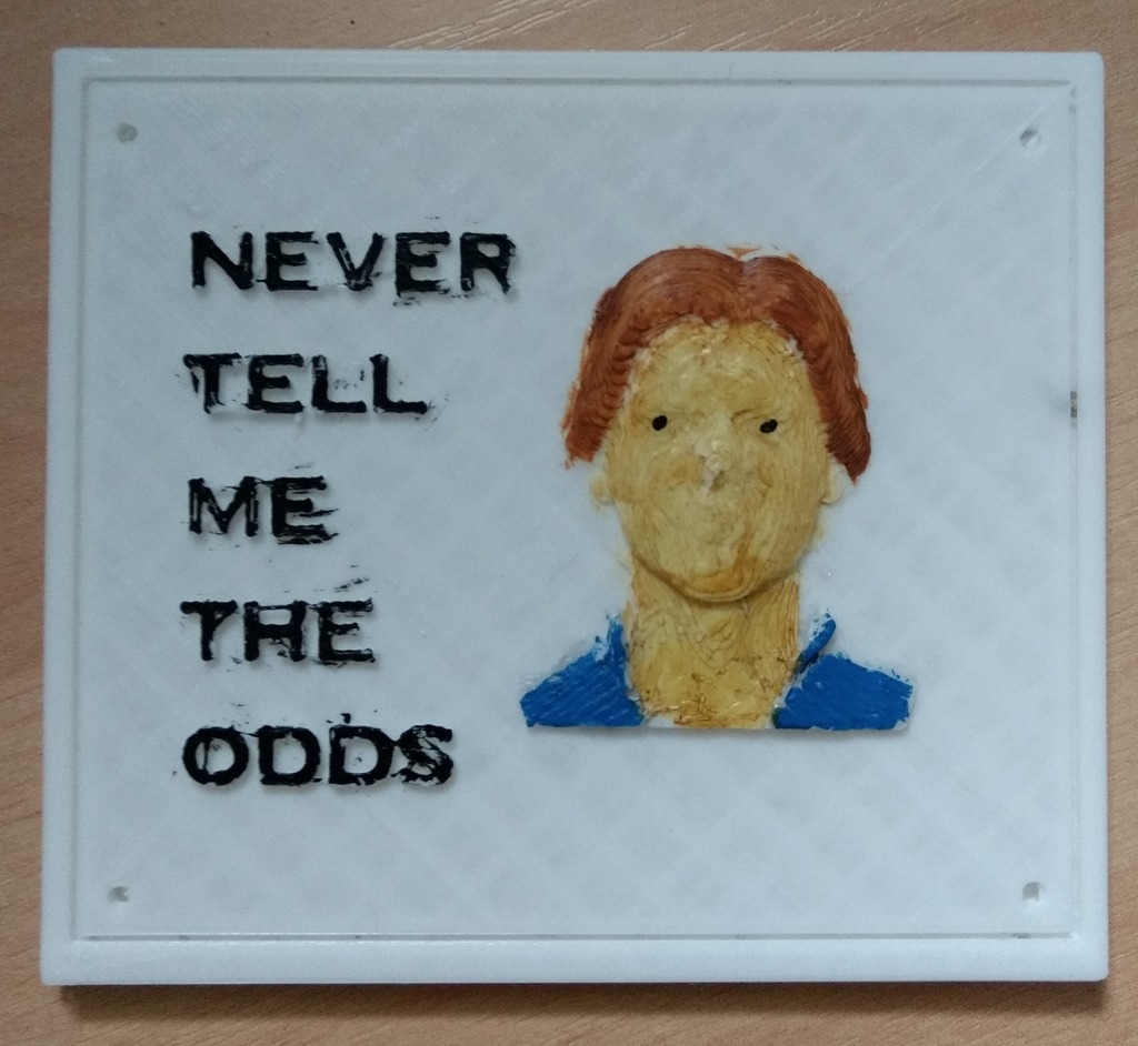 Never Tell Plaque