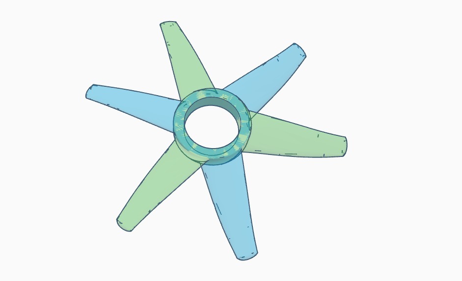 Propeller Fidget Spinner - 6 leaf