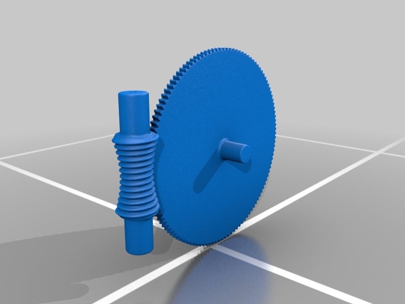 Another Worm Gear (Globoid 120:1)