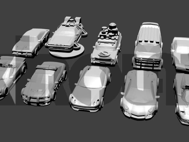 Dice Drivin complete game cars (coches completos para el juego Dice Drivin)