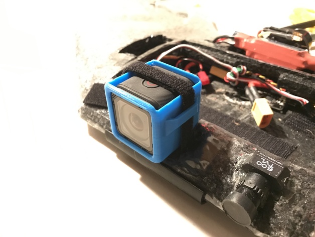 GoPro Session mount for FPV Wing