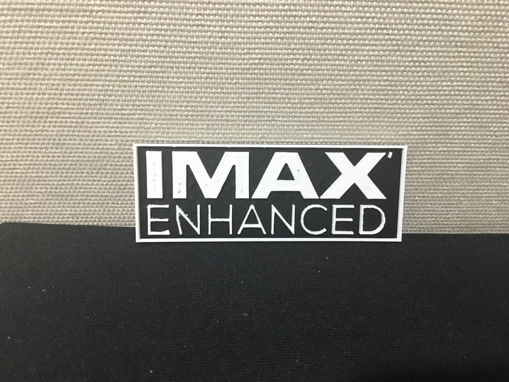 IMAX Enhanced Sign