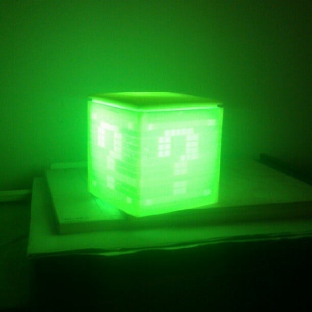 Mario Questionbox Lamp