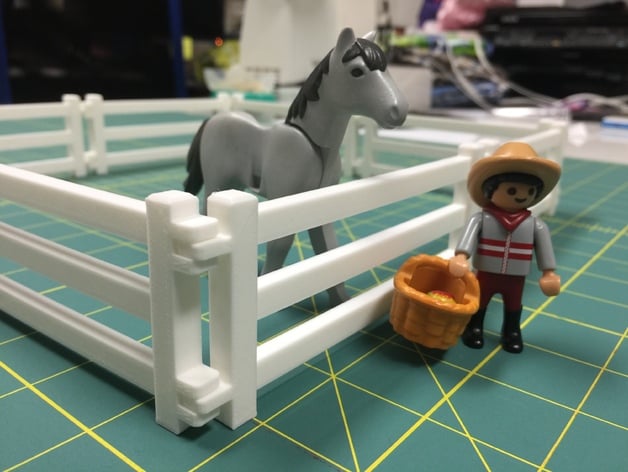 Playmobil Fence and Gate