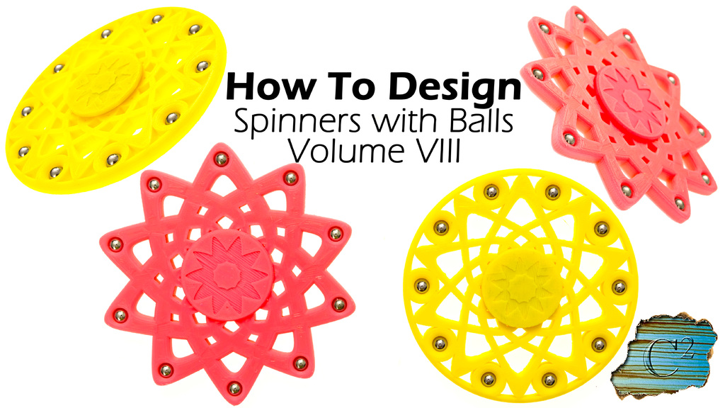 Spinners with Balls: Volume VIII - Lotus / Flower