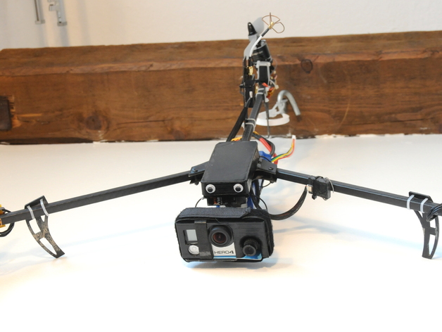 GoPro & CCD camera housing for RC Explorer Tricopter V3