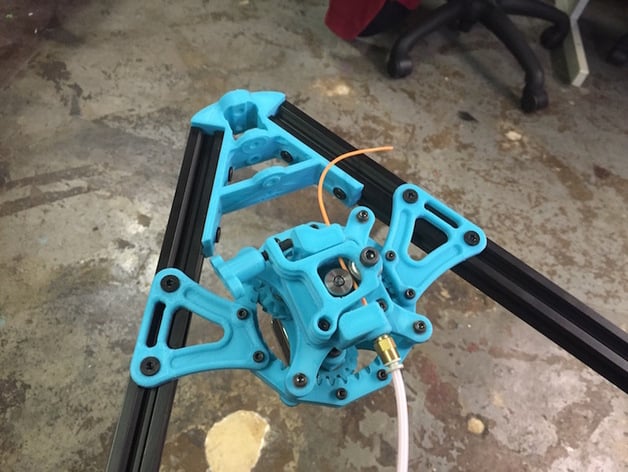 Griffin 3D Planetary gear extruder mount.