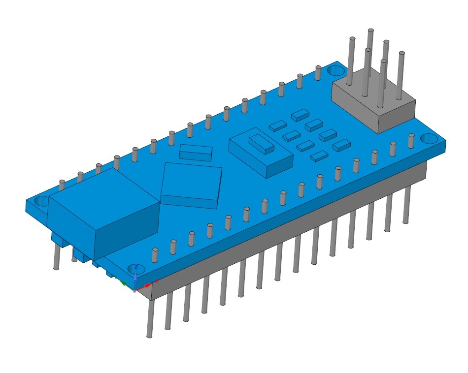 Arduino Nano dummy model step