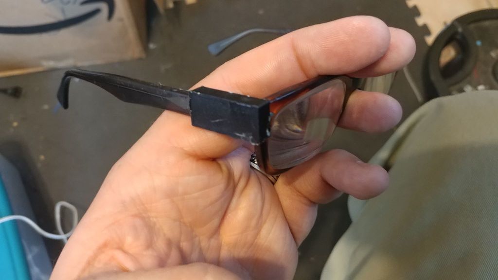 Glasses Hinge Repair