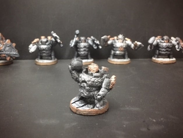 Image of Netherforged Bombardier (28mm/Heroic scale)