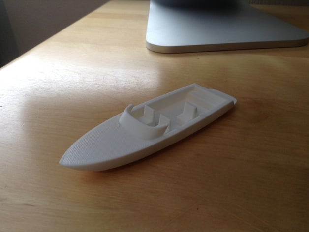 Simple Speed Boat Model by Maxlarsen - Thingiverse