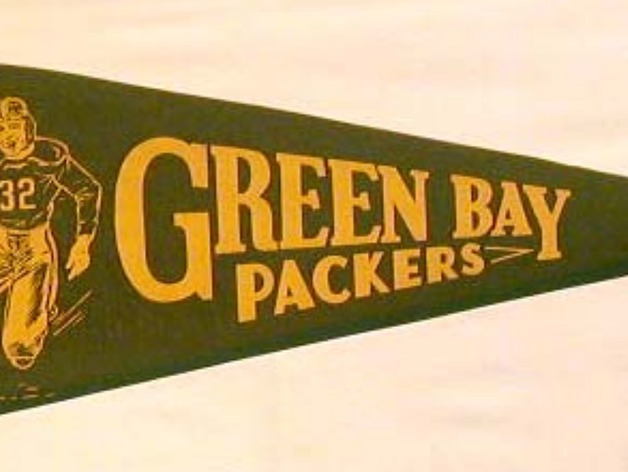 Vintage Greenbay Packers Banner