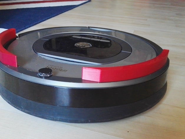 Bumper Extension for Roomba