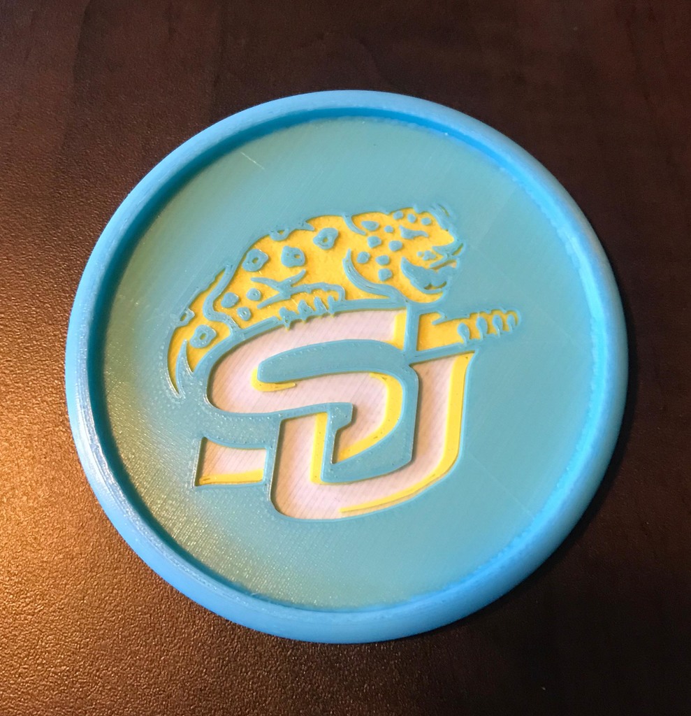 Southern University Jaguars Coaster