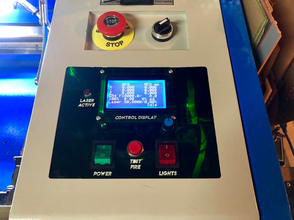 Custom K40 Control Panel