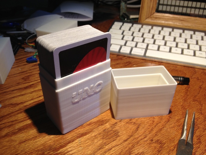 Uno Card Game Box