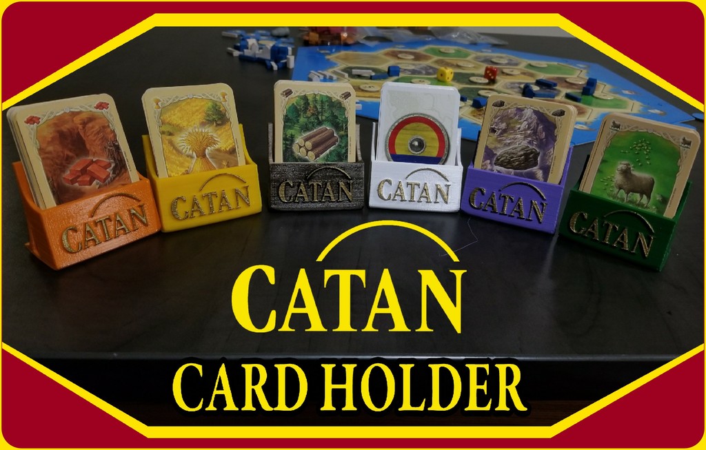 Catan Resource Card Holder