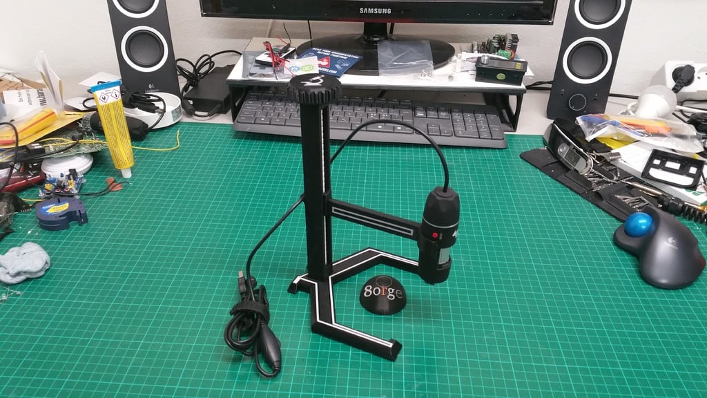 microscope adjustable stand