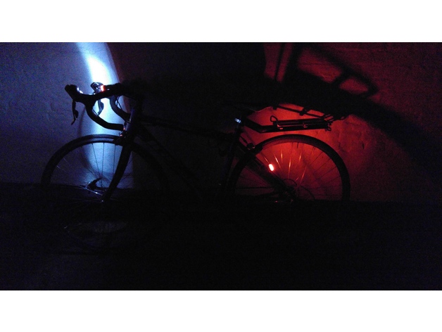 Head and tail bikelight
