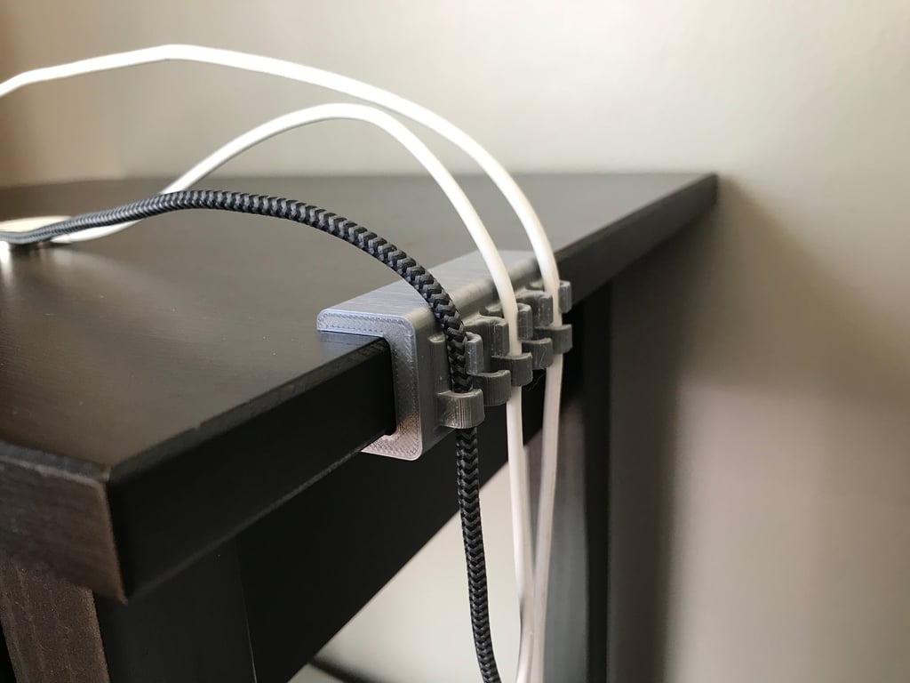 Nightstand Cable Organizer