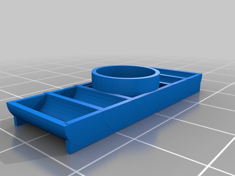 Poker Chip and Drink Organizer - Split Design