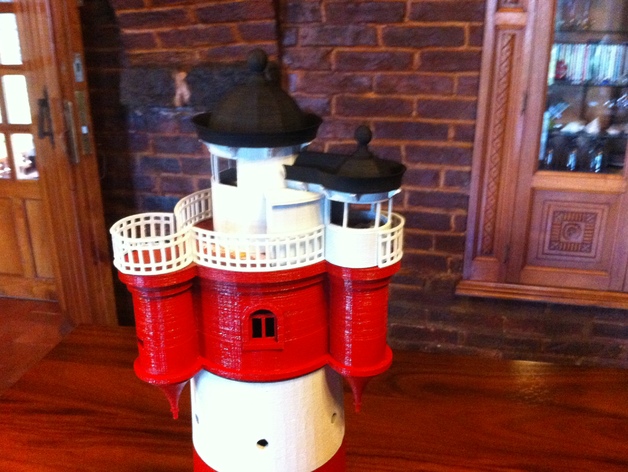 Roter Sand Lighthouse Model