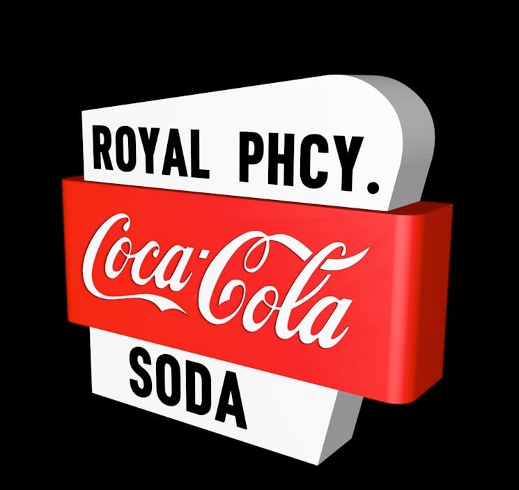 Coca-Cola Vintage Sign