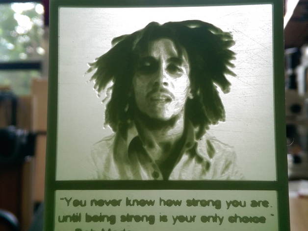 Bob Marley Lithophane Meme