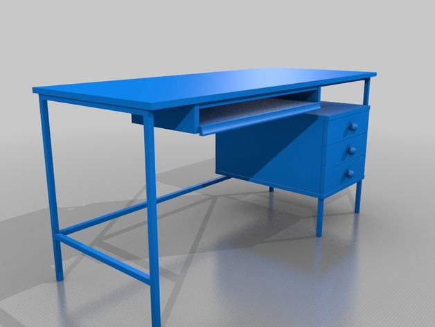 FICHIER pour imprimante 3D : bricolage - bureau Stol_preview_featured