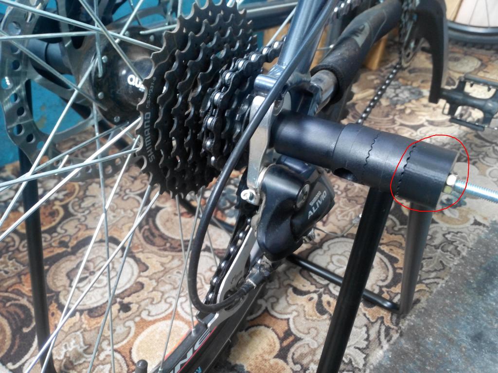 Bushings for bicycle holder