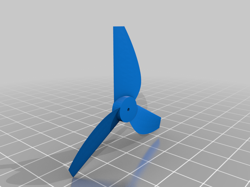 Drela AG26 Airfoil Micro Drone Propeller (35.16g thrust @ 3V)