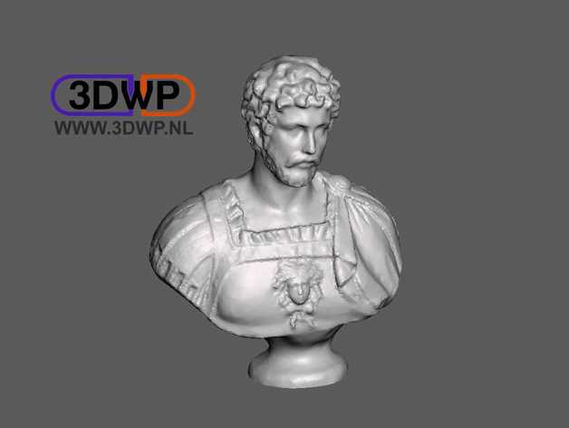Roman Bust 3D Scan (Caesar)