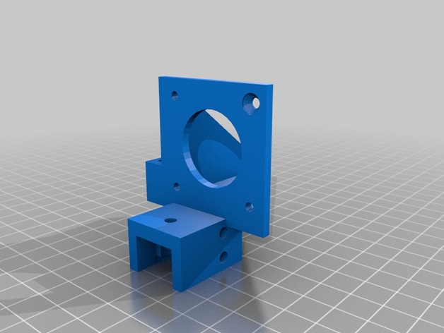 E3D V6 mount for GEEEtech Prusa I3