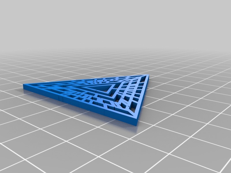 My Customized Maze triangle generator