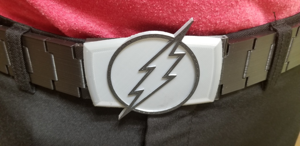 Wearable Chain Belt w/ Flash Logo