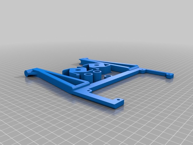 A8 Prusa i3 top spool holder with spacer